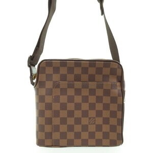 Louis Vuitton Damier Ebene Brown Olaf Shoulder Bag